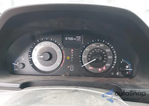 2012 Honda Odyssey Ex-L z USA, uszkodzony, nr VIN 5FNRL5H60CB105910